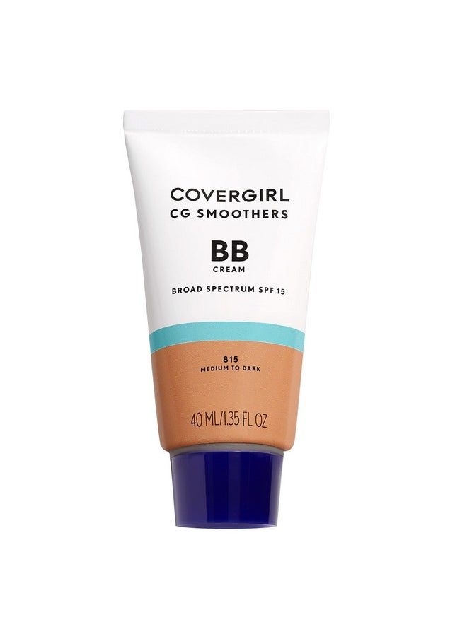 CoverGirl COVERGIRL Smoothers Lightweight BB Cream, Medium to Dark 815, 1.35 oz (Packaging May Vary) Lightweight Hydrating 10-In-1 Skin Enhancer with SPF 21 UV Protection  - Image 1