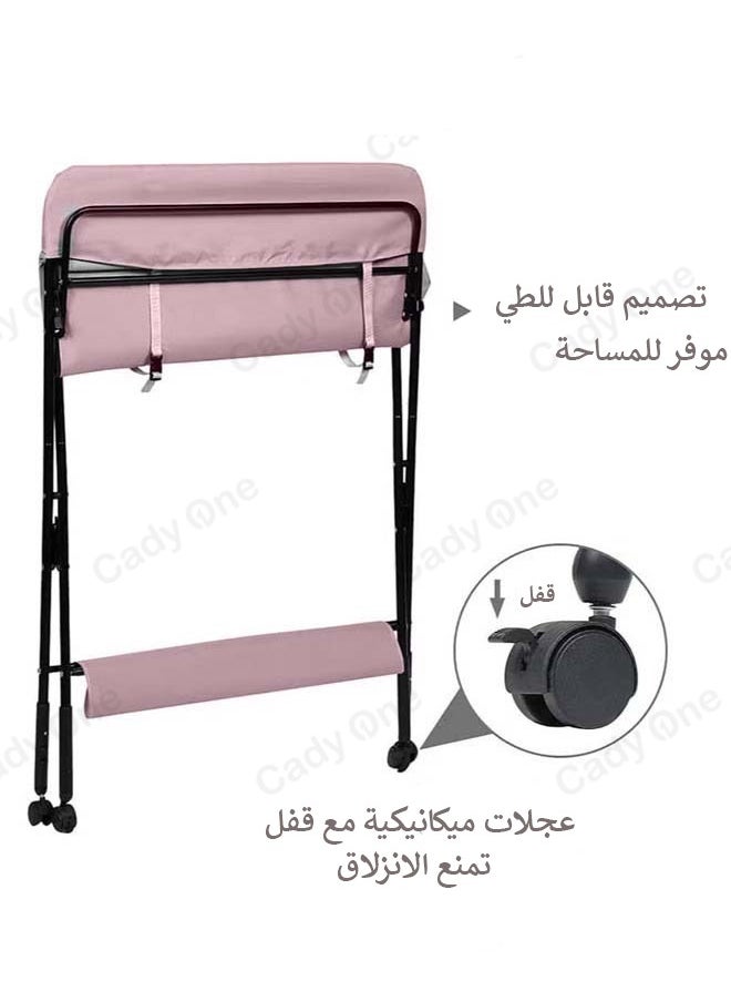 كادي ون طاولة تغيير حفاضات الأطفال المحمولة القابلة للطي مزودة بعجلات  - Image 5