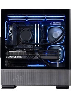 NANOTECH Fissure Gaming PC - Intel Core i7-12700F Desktop Processor, 12 Total Cores & 20 Threads, DDR4 32GB (2*16) 3600MHz Ram, Nvidia GeForce RTX 4060 OC Edition 8GB Graphics Card, 2TB NVMe M.2 SSD, 750W 80 Plus Standard Power Supply, 3 Fan AIO Liquid Cooler, Windows 11 Pro | Wi-Fi  - Image 2