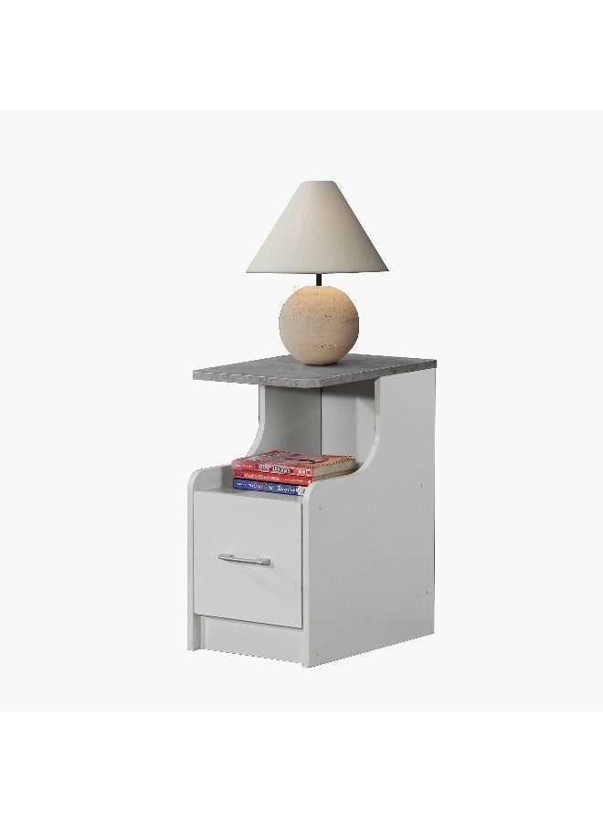 Home Box Compact Nightstand with Drawer - Image 4