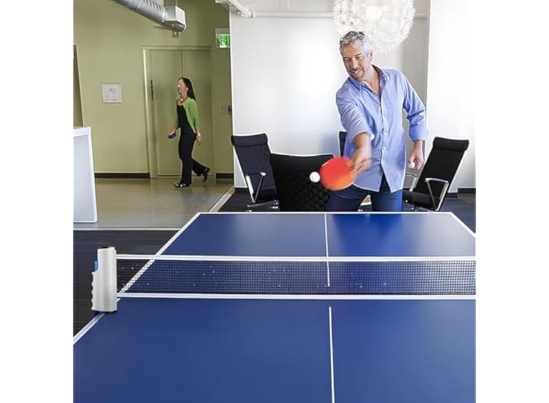 Retractable table tennis net, portable table tennis net set, adjustable length 170cm, multi-colored - Image 4