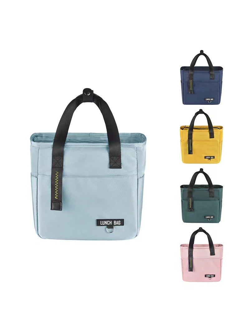 FSPEED High Capacity Lunch Tote Bags for Work, Travel, Outdoor, for Men and Women  (Pink) - Image 2