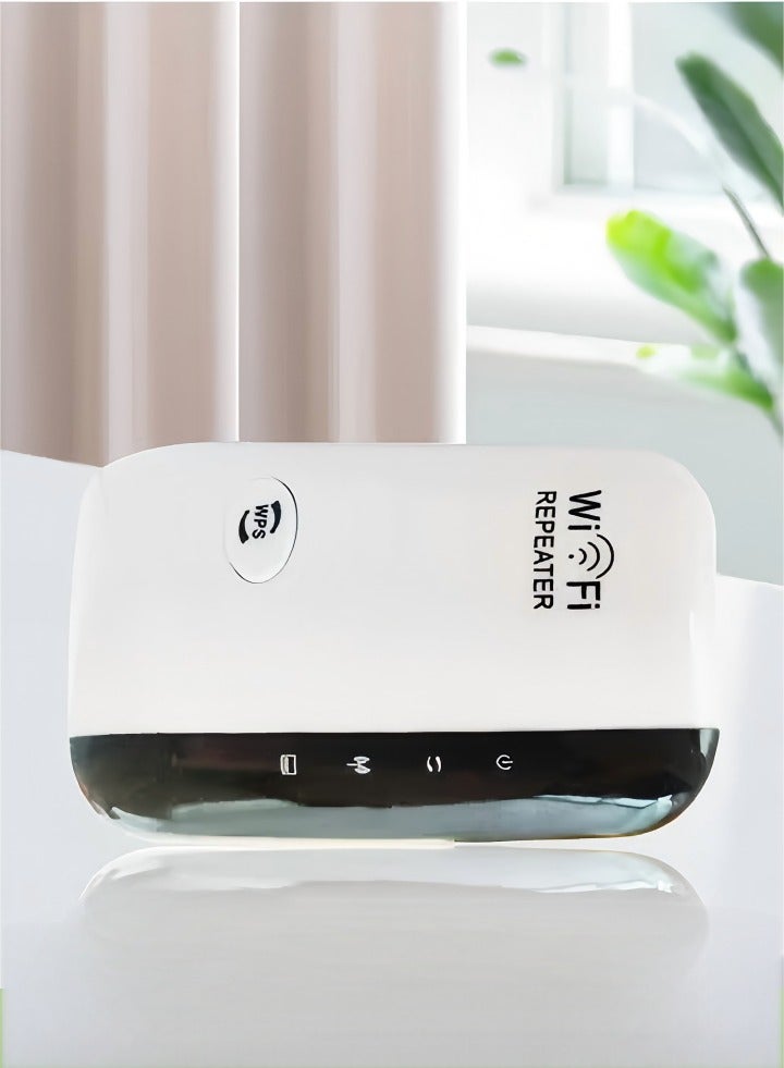 300Mbps WiFi Extender, WiFi Extenders, Wireless Internet Repeater, WiFi Range Extender, Wireless Repeater, Long Range Amplifier with Ethernet Port - Image 1