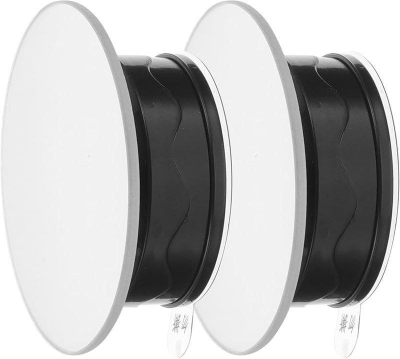 Small Convex Frameless Blind Spot Mirrors 2 Pack with Suction Cup for Parking Assistance - Image 1