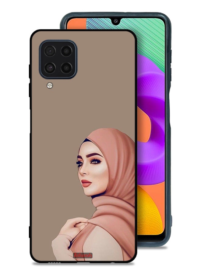Tolwak Samsung Galaxy M32 4G Protective Case Cover Beautiful Hijab Girl - Image 1