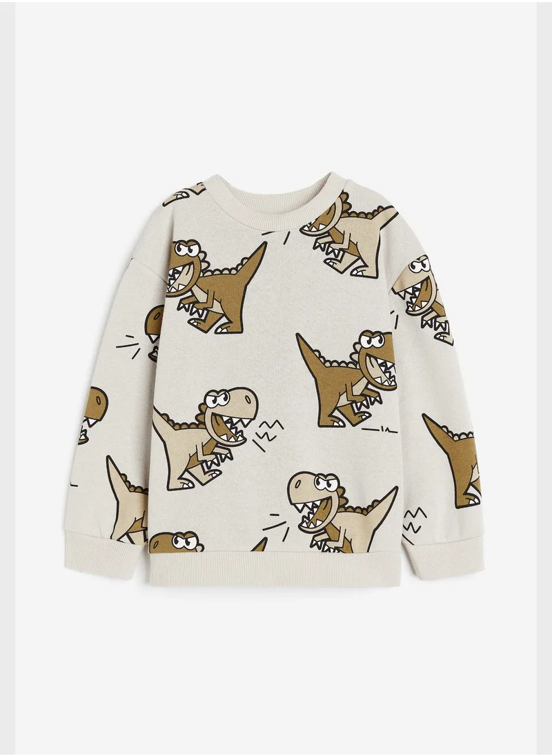 H&M Kids Dino Print Sweatshirt