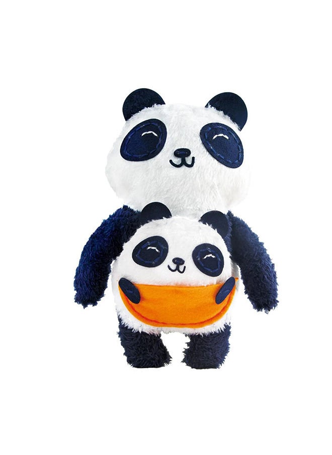 Avenir Sewing My First Doll Mom & Baby Panda Kit Create a Super Soft Panda Bear, Develop Motor Skills & Creativity Safe and Educational Trusted Art, Learning, and Entertainment for Kids 3+  - Image 3