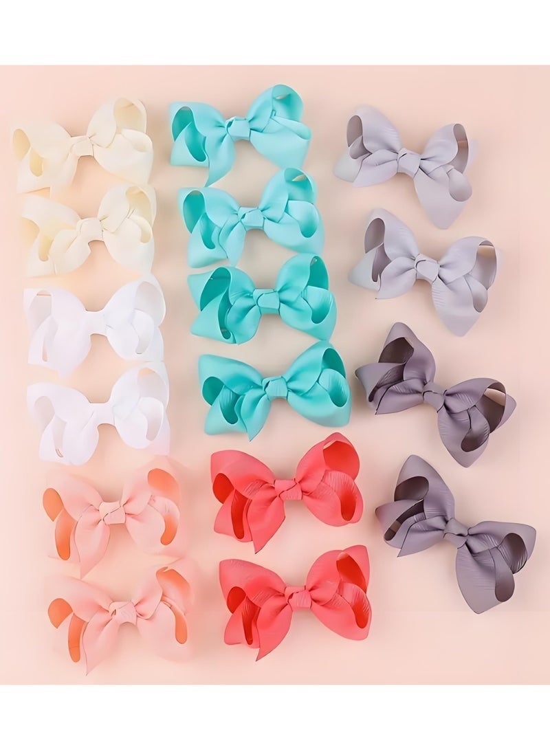 جلامكيت 20 مشبك شعر للبنات على شكل فيونكة، بألوان الباستيل الناعمة والفاتحة، مشابك شعر لطيفة مناسبة للحفلات والسفر والاستخدام اليومي، إكسسوارات مستوحاة من الأميرات، إكسسوارات شعر على شكل فراشة، إكسسوارات شعر للحفلات، تسريحات شعر الأميرات، مشابك شعر عالية الجودة (ألوان عشوائية) - Image 5