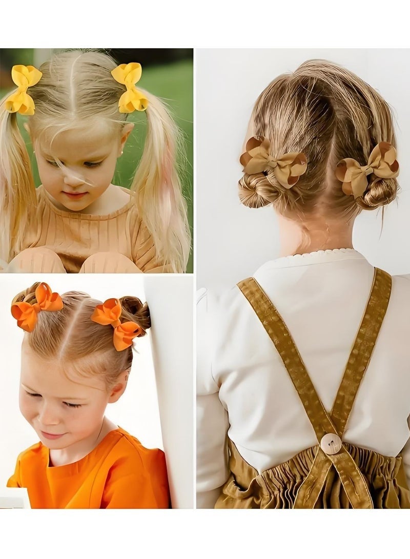 جلامكيت 20 مشبك شعر للبنات على شكل فيونكة، بألوان الباستيل الناعمة والفاتحة، مشابك شعر لطيفة مناسبة للحفلات والسفر والاستخدام اليومي، إكسسوارات مستوحاة من الأميرات، إكسسوارات شعر على شكل فراشة، إكسسوارات شعر للحفلات، تسريحات شعر الأميرات، مشابك شعر عالية الجودة (ألوان عشوائية) - Image 3