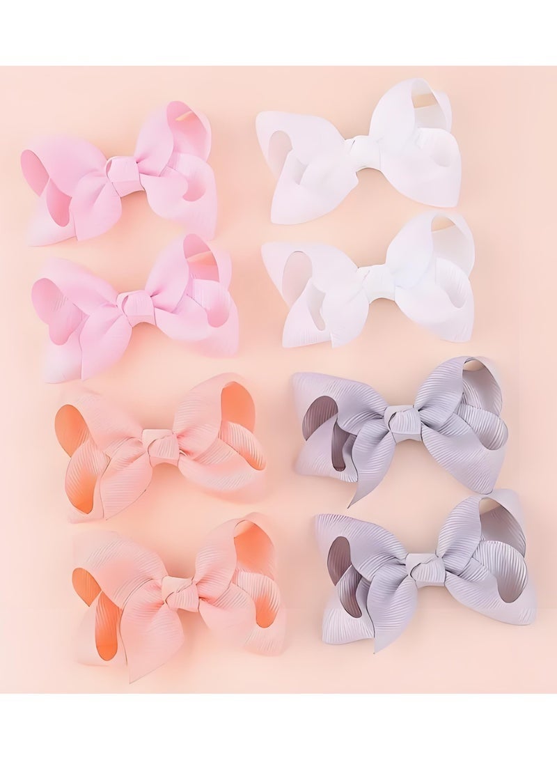 جلامكيت 20 مشبك شعر للبنات على شكل فيونكة، بألوان الباستيل الناعمة والفاتحة، مشابك شعر لطيفة مناسبة للحفلات والسفر والاستخدام اليومي، إكسسوارات مستوحاة من الأميرات، إكسسوارات شعر على شكل فراشة، إكسسوارات شعر للحفلات، تسريحات شعر الأميرات، مشابك شعر عالية الجودة (ألوان عشوائية) - Image 4