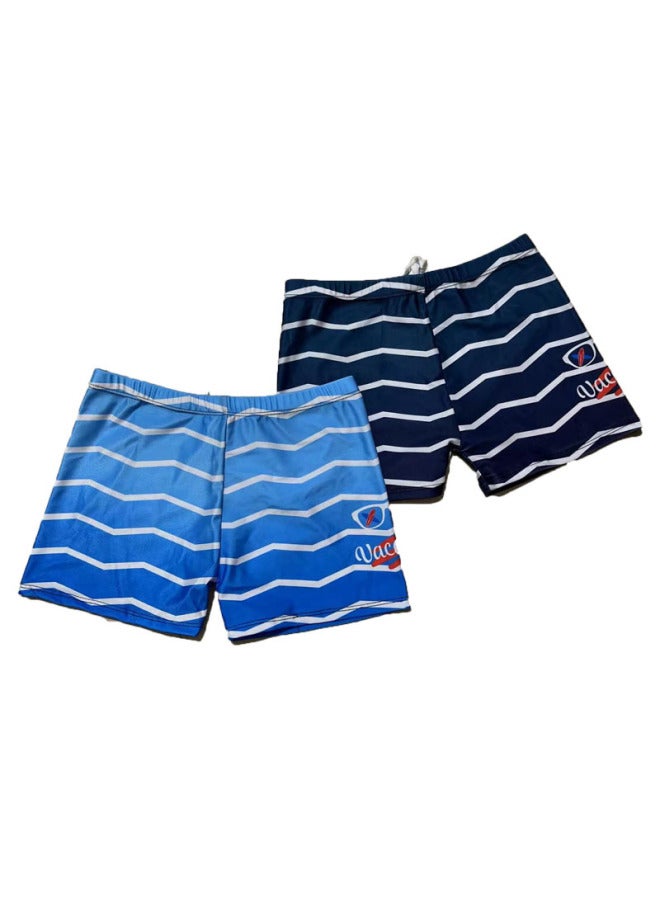 Loquat Children's Boxer Swimming Trunks Big Boys Swimming Trunks Cartoon Printing Big Children Swimming Trunks Swimming Suit Direct Sales-Color:3-1- - Image 1