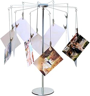 Mollytek Mollytek Desktop Photo Holder with Clips Postcard Gift Card Picture Display Stand Decor Photo Tree Stand for Table  - Image 1
