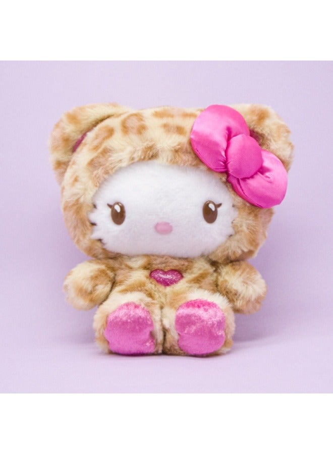 عام الحب اتيه نمط الفهد هيلوكيتي أفخم لعبة سانريو كورومي أفخم دمية مناسبة للديكور المنزل أفضل هدية للعائلة والأصدقاء 20cm - Image 1