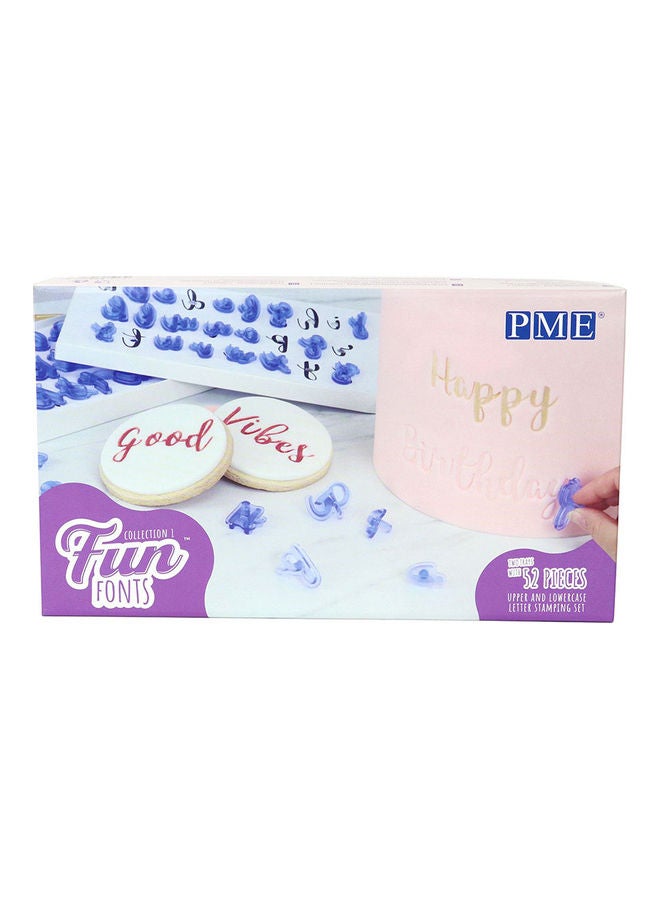 بي إم إي مجموعة الحروف الأبجدية الكبيرة والصغيرة من فن فونتس - Image 1