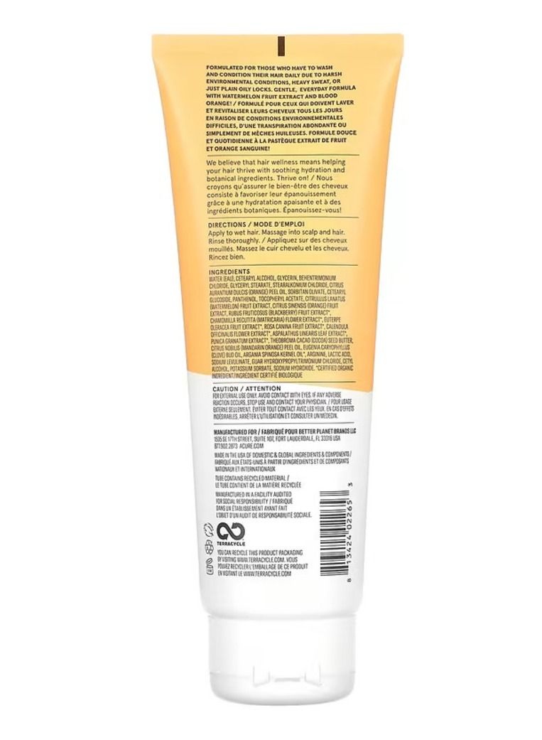 Acure بلسم يومي للتمرين بالبطيخ والبرتقال 236 مل - Image 2