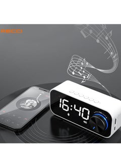 Recci RSK-W11 Bluetooth Speaker Clock  - Image 1