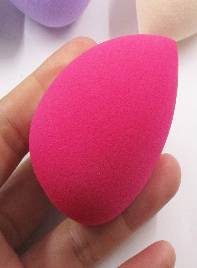 لايفيكس تول مجموعة إسفنجات مكياج مكونة من 6 قطع، خالية من اللاتكس، من ووتر دروب بيوتي، لدمج كريم الأساس، وبودرة، وأحمر الخدود، والكريم السائل، وأدوات تجميل الوجه الخالية من العيوب (6 قطع، ووتر دروب) - Image 3