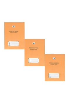 Psi 3-Piece Exercise Note Book 10mm Square Lined 200 Pages  - Image 1