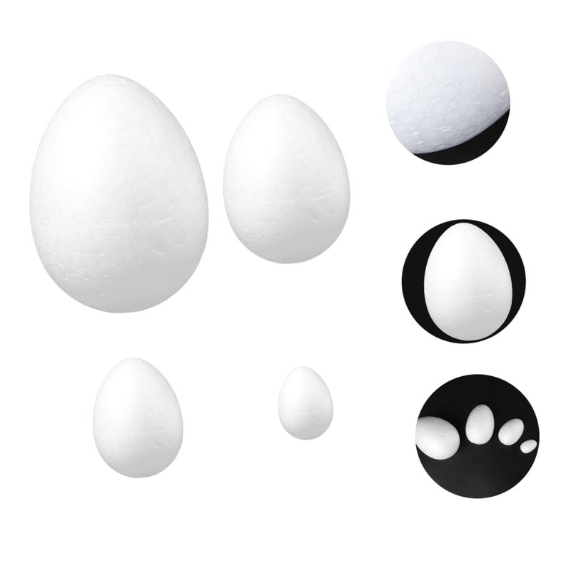45Pcs DIY Graffiti Foam Easter Eggs Craft Kit for Creative Decor and Educational Activities - Image 3