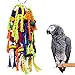 Rypet Large and Small Parrot Chewing Toys Parrot Cage Bite Toy Wooden Block Tearing Toys for Conures Cockatiels African Grey and Other Parrots - Image 3