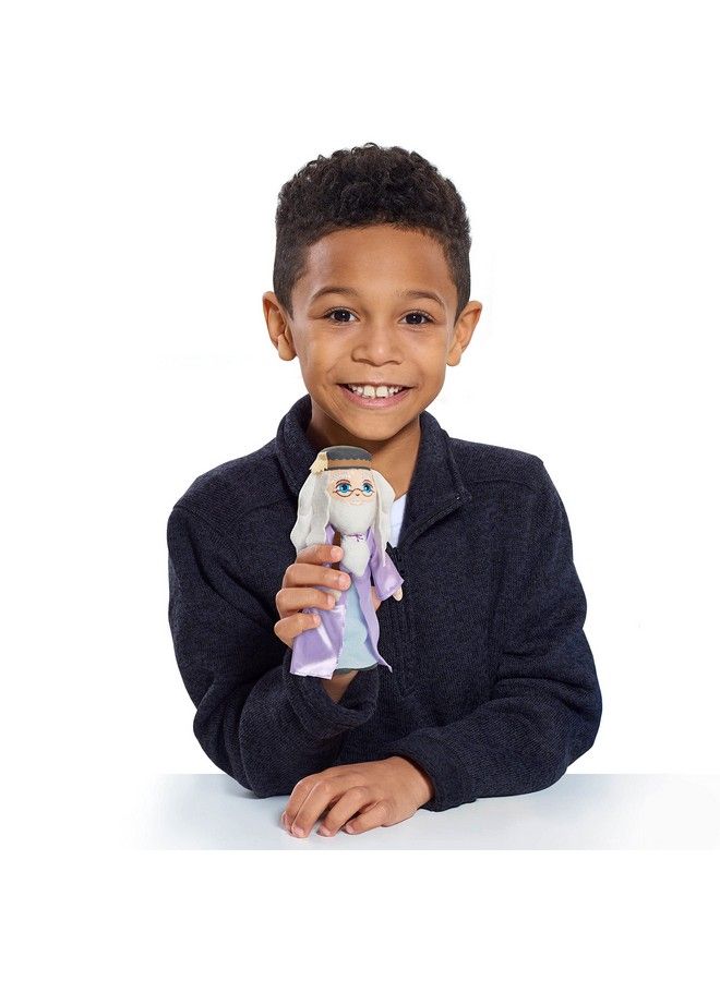 Harry Potter ™ 8 Inch Spell Casting Wizards Professor Albus Dumbledore™Small Plush With Sound Effects By Just Play - Image 3