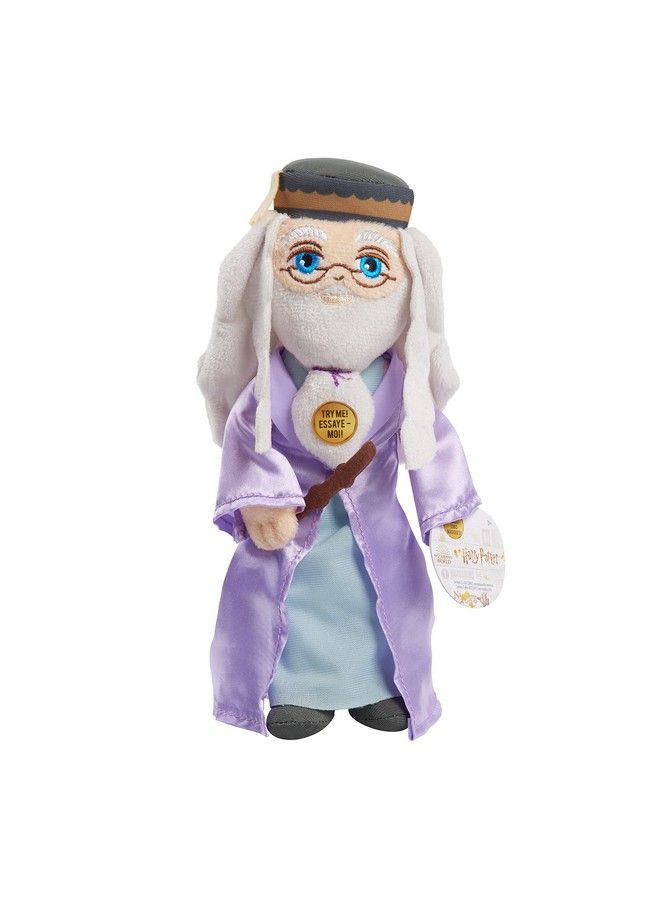 Harry Potter ™ 8 Inch Spell Casting Wizards Professor Albus Dumbledore™Small Plush With Sound Effects By Just Play - Image 2