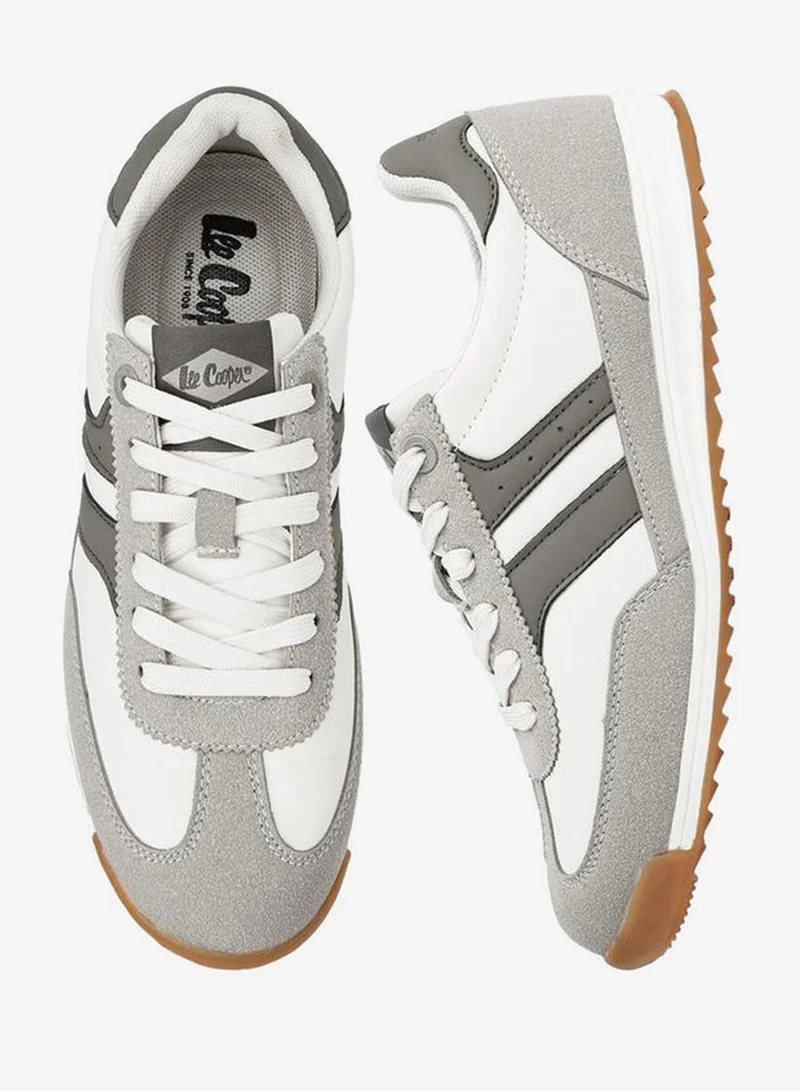 لي كوبر حذاء رياضي نسائي بأربطة مزين بالدانتيل