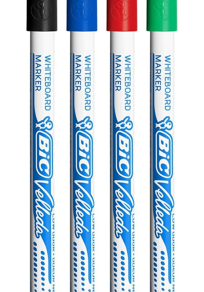 بيك مجموعة أقلام السبورة البيضاء BIC Velleda من 5 قطع - Image 5