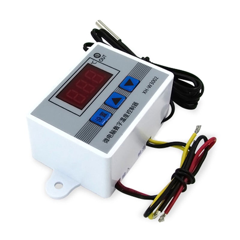 XH-W3002 Intelligent Led Digital Microcomputer Temperature Controller Mini Thermostat Switch with Water-resistant Sensor Probe - Image 2
