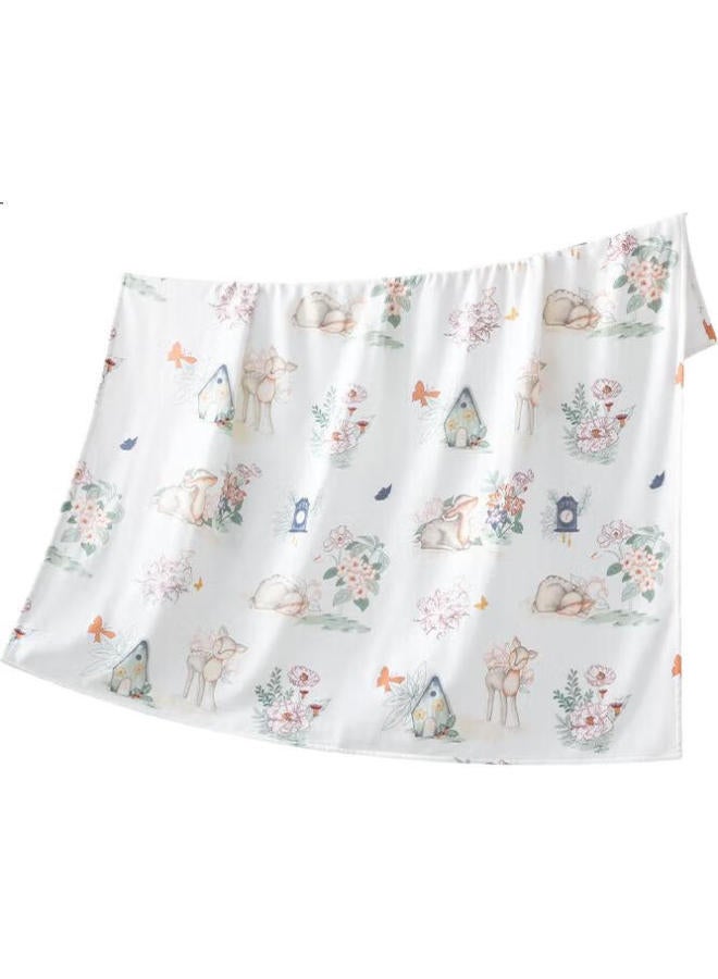 Beptides Beipesi Newborn Swaddle, Maternity Ward Swaddling Cloth, Baby Anti-Startle Wrap, Gauze, All-Season Thin Version, Baby Wrap, Sleeping Bag, Single Layer - Image 1