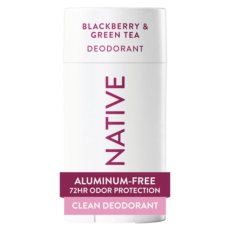 Native Deodorant Contains Naturally Derived Ingredients 72 Hour Odor Control Deodorant for Women and Men Aluminum Free Blackberry Green Tea 265oz - Image 3