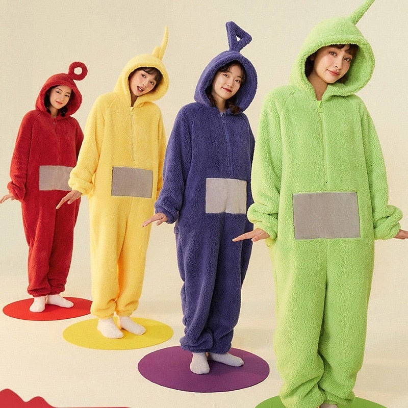 Y&D Group Costume Nightwear Onesie Costume Cosplay Funny Costume Adults' Men and Women Christmas Carnival Easy Halloween Costumes Dress Up - Image 2