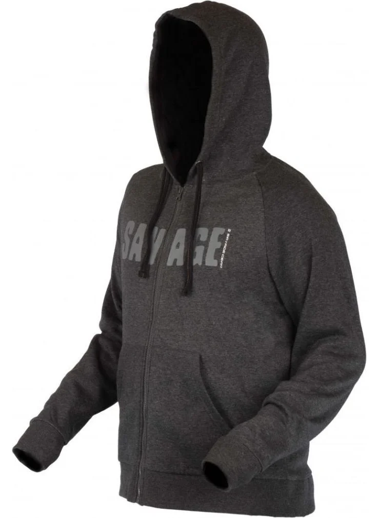 Savage Gear Simply Savage Zip Hodie Hooded Sweat