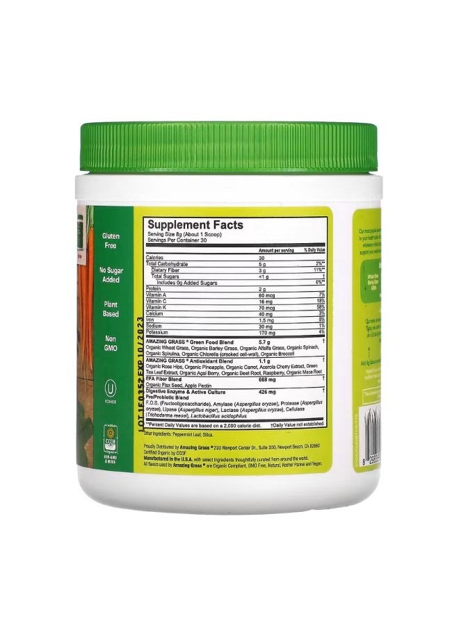 Amazing Grass - Greens Blend Superfood The Original 8.5 oz 240 g - Image 1