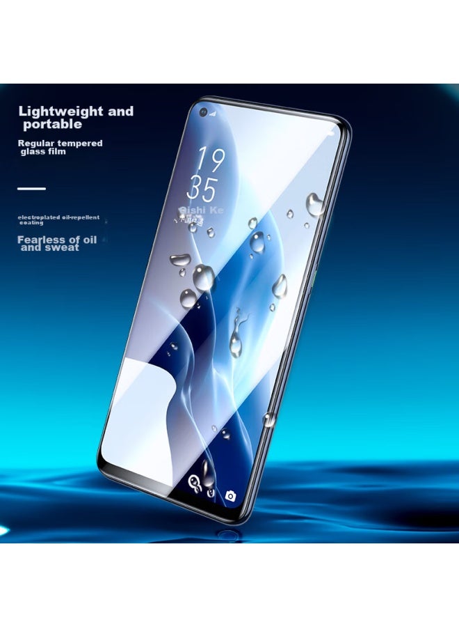 ISKA Yisika Tempered Glass Screen Protector For Oppo Reno7/se , Hd Full Coverage, Wear-resistant, Anti-fingerprint, Shatterproof Edge, Jm183 - Image 4
