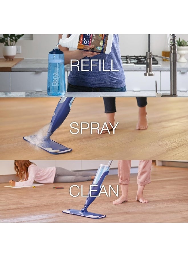 BONA Cedar Wood Scented Ready-To-Use Hardwood Floor Cleaner Refill 3.78 L WM700018199 - Image 5