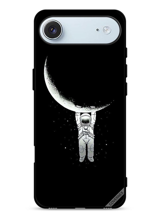 Covernex Apple iPhone Air Protective Case Cover Astronaut Hanging On Moon Photographic Print - Image 1
