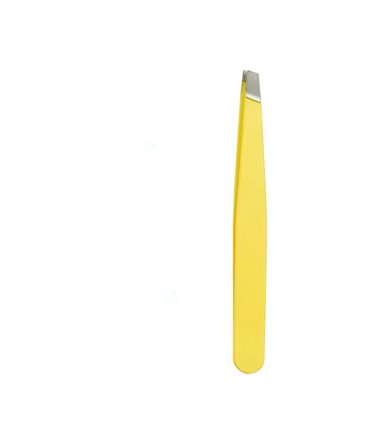 10 Pcs Slanted Tip Tweezers For Eyebrow Shaping Eyelash Extensions And Grooming Professional Precision Beauty Tool For Men Women And Salon Use - Image 2