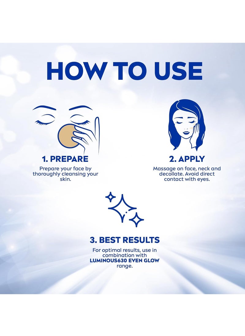 Nivea - Luminous 630 Even Glow 50ml - Image 1