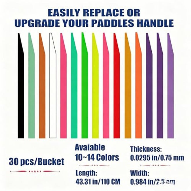 Tacky Overgrips,Tennis/Badminton/Pickleball/Paddle 30/60 Pack Grip Tape - Image 5