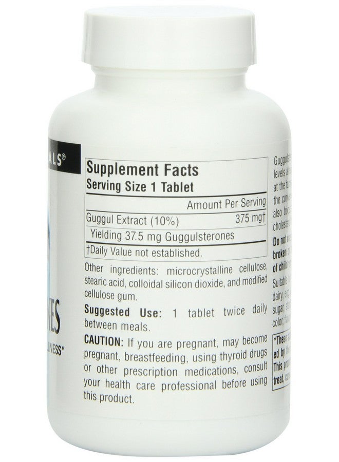 Source Naturals Guggulsterones, Supports The Heart and Arteries* 37.5 mg - 120 Tablets - Image 3
