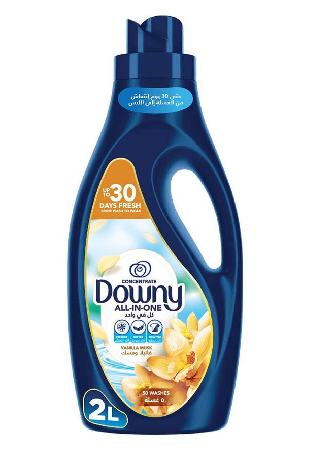 Downy Vanilla And Musk Fabric Softener All-In-One Concentrate - Image 1