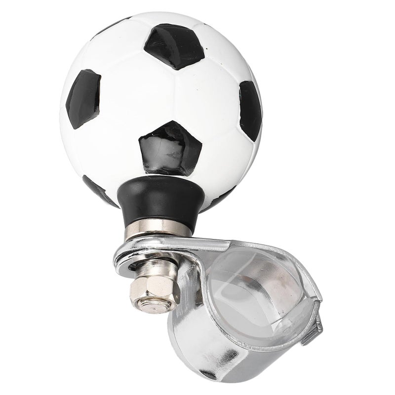 Universal Steering Wheel Spinner Knob Football Style Ergonomic Comfort Resin and Metal Construction - Image 4