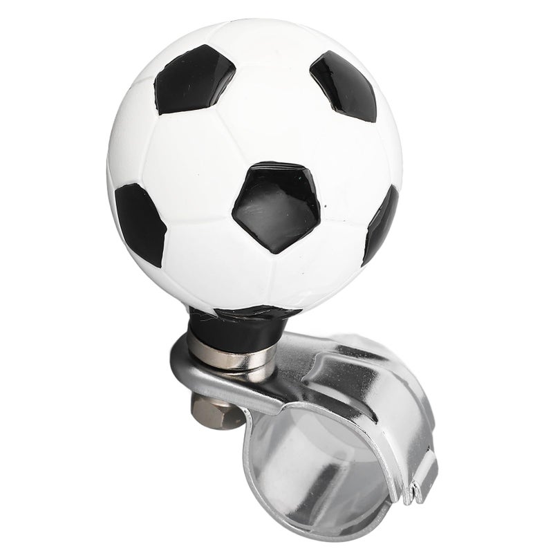 Universal Steering Wheel Spinner Knob Football Style Ergonomic Comfort Resin and Metal Construction - Image 5