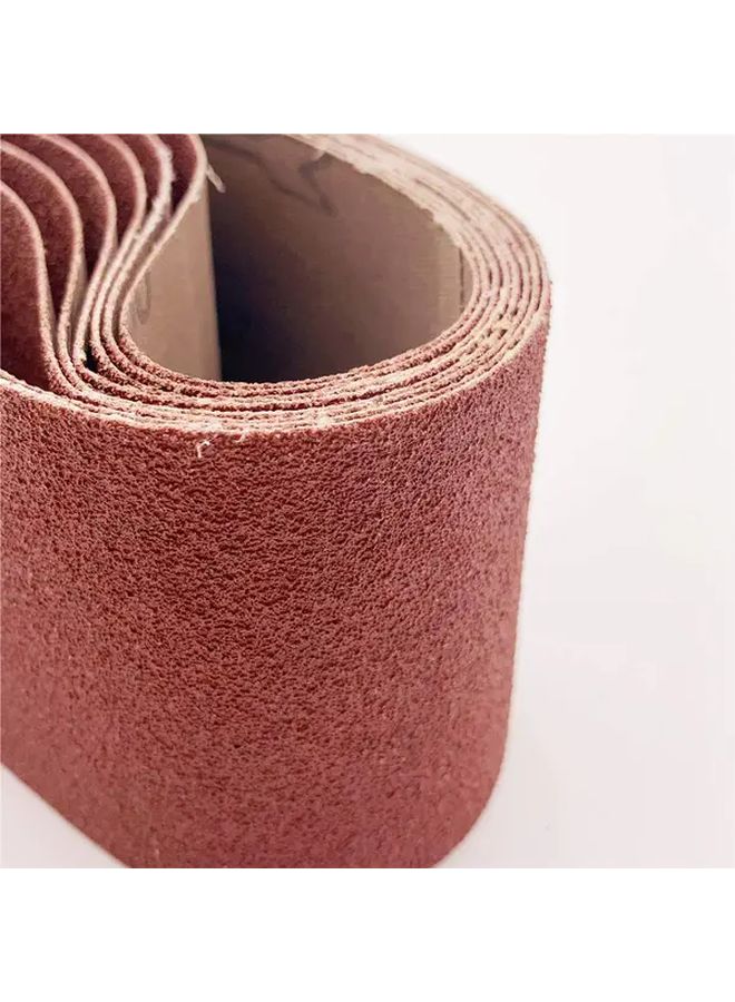 4 Pack 4x24 Inch 610x100mm Sanding Belt 40 Grits Blue Aluminum Oxide for Wood Metal Paint Sanding - Image 3