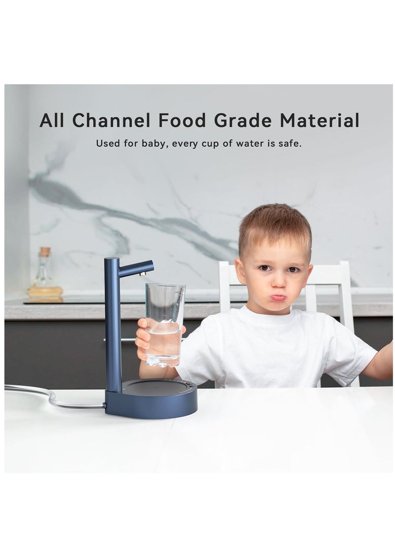 ELTRAZONE Water Dispenser with Stand Dark Grey for 5 Gallon & Universal Bottles, Automatic Drinking Water Dispenser - Image 4