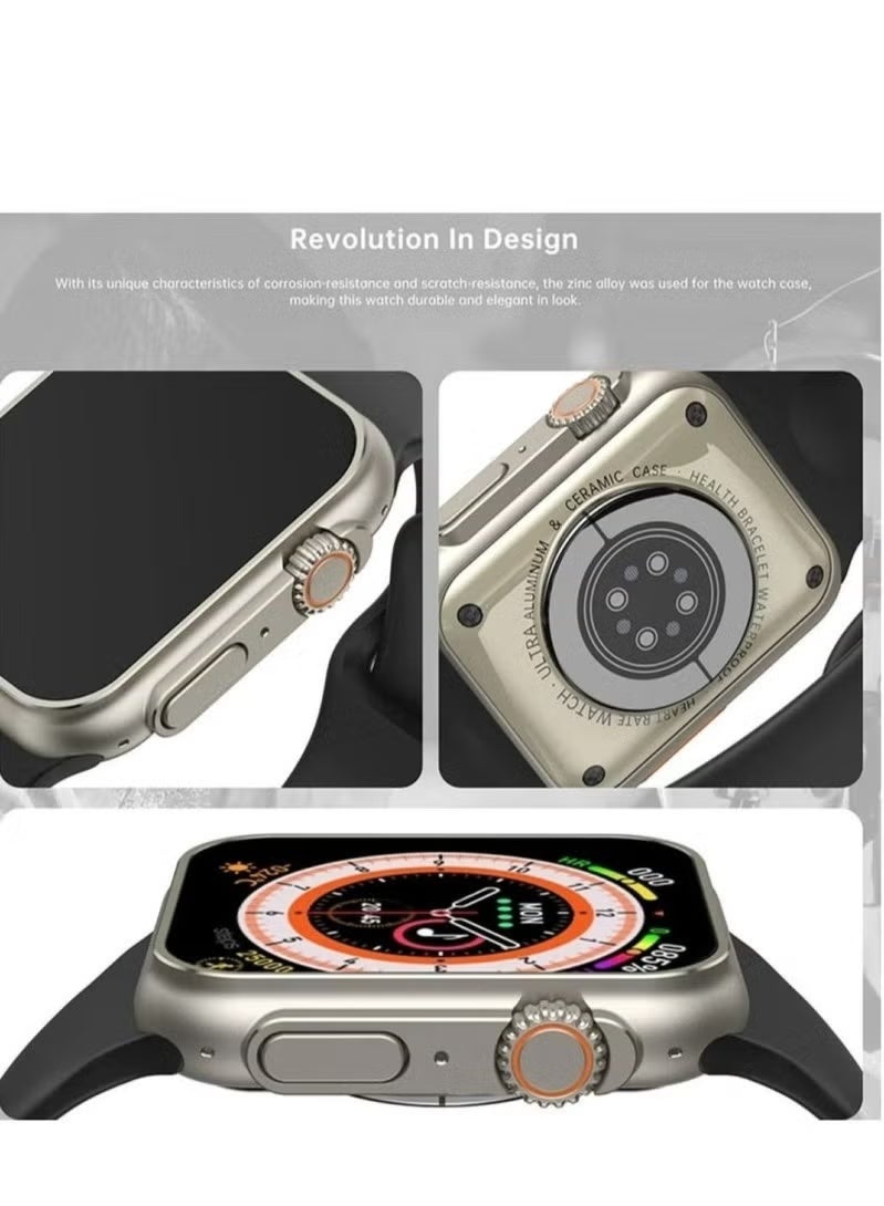 Zoom Plus 10-in-1 Smart Watch – Fitness Tracker, Health Monitor, Multi-Sport Modes, Long Battery Life - Image 4