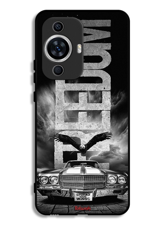Tolwak Huawei nova 12s Protective Case Cover Freedom Art - Image 1