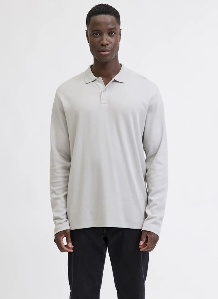 JJ Rebel Long sleeve polo shirt