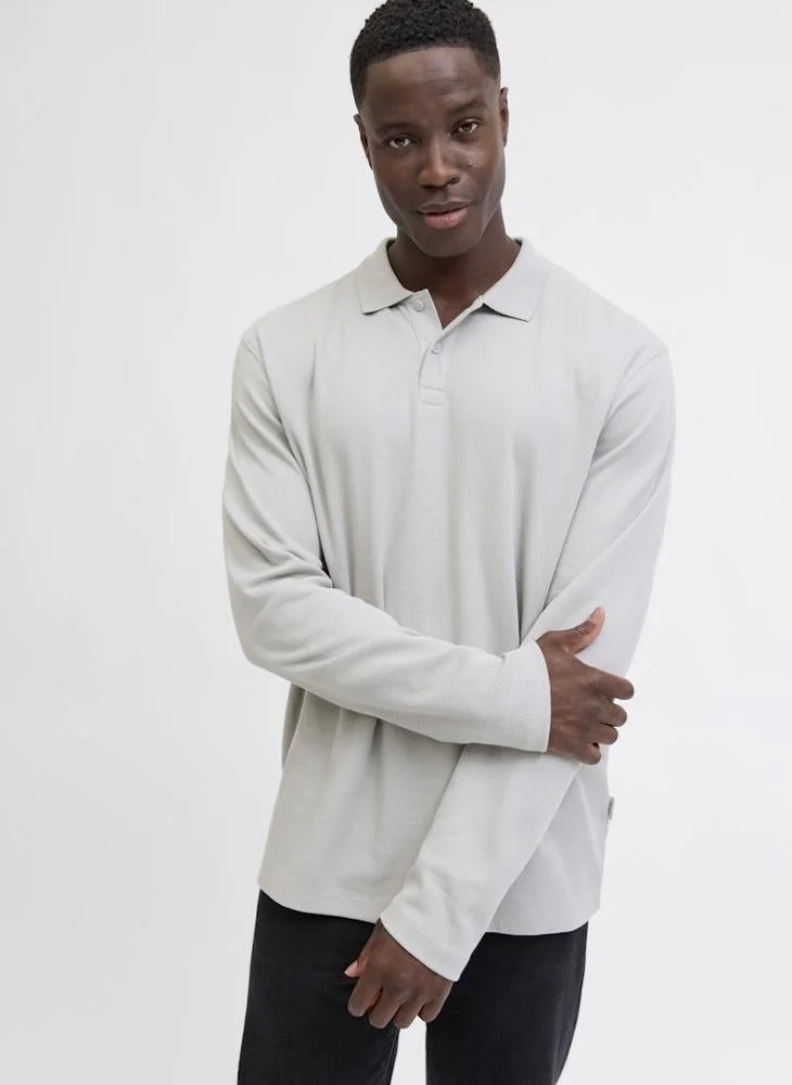 JJ Rebel Long sleeve polo shirt